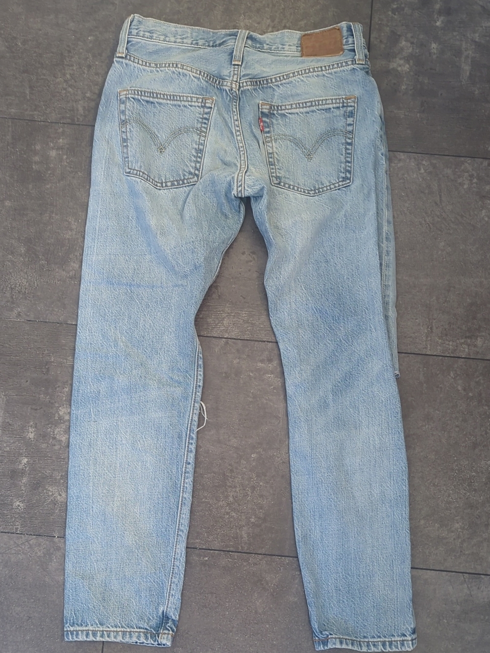Levi's Light Blue Straight Jeans